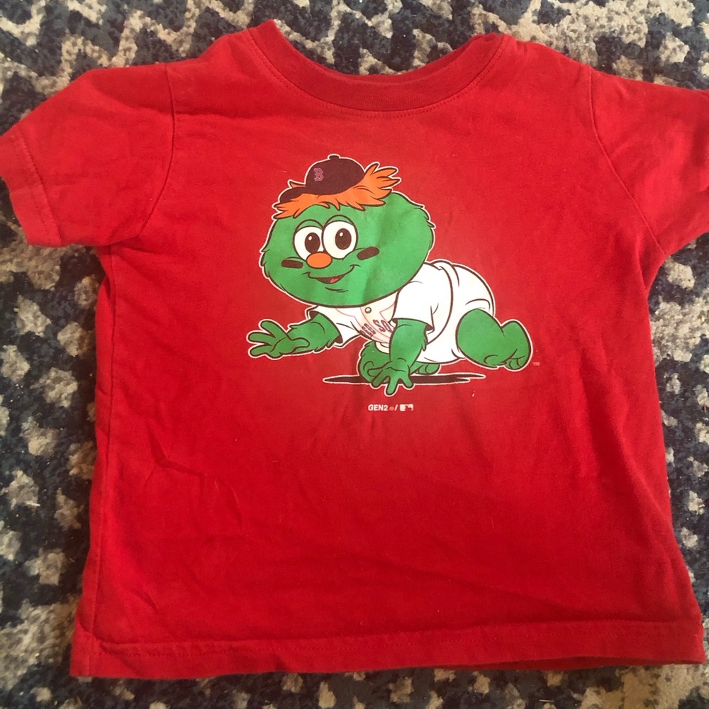 Red Sox green monster baby tee